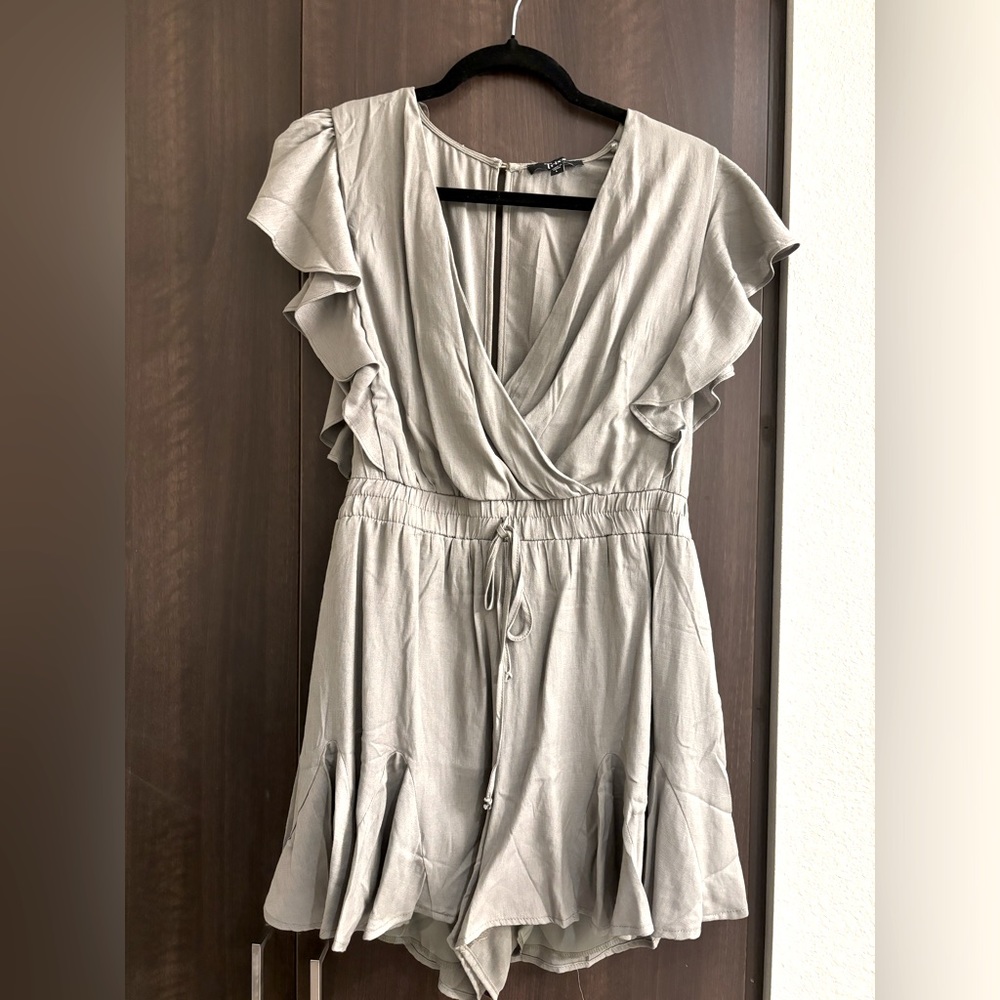 Sage green romper